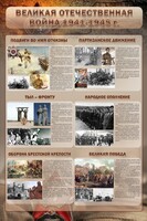 Стенд "Великая Отечественная война" (события) - fgospostavki.ru - Рязань