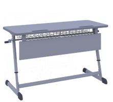 Парта NOMAD V двухместная регулируемая по высоте - fgospostavki.ru - Рязань