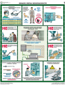 Комплект плакатов "Безопасность работ на металлообрабатывающих станках" - fgospostavki.ru - Рязань