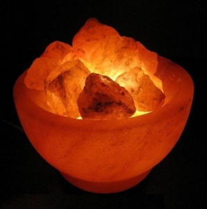 Соляная лампа "Огненная ваза" - fgospostavki.ru - Рязань