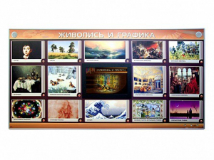 Интерактивный электрифицированный стенд "Живопись и графика" - fgospostavki.ru - Рязань