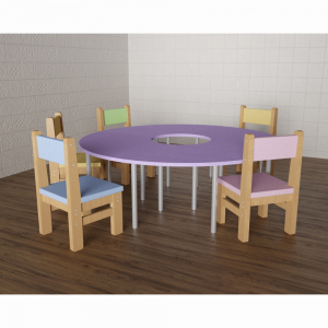 Детский стол «Пончик» - fgospostavki.ru - Рязань
