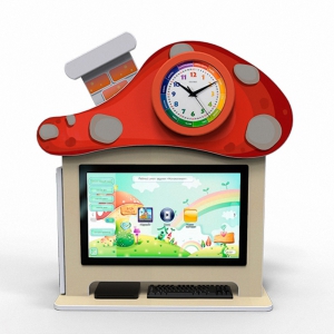 Профессиональный настольный логопедический моноблок с коррекционной направленностью "Грибной Домик" - fgospostavki.ru - Рязань