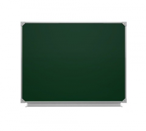 Меловая доска одноэлементная магнитная зеленая полимерная (1000*750) - fgospostavki.ru - Рязань