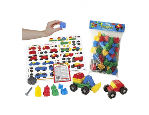 Конструктор «Транспортные средства» 64 детали - fgospostavki.ru - Рязань