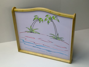 Двухсторонняя панель для игровых зон “Зеркальная и магнитно-маркерная” - fgospostavki.ru - Рязань