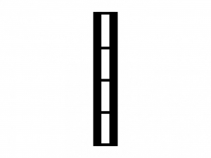 Набор магнитных карточек "Двойная тактовая черта" (6 штук) - fgospostavki.ru - Рязань