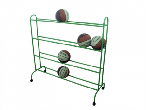 Стеллаж для хранения мячей на колесах - fgospostavki.ru - Рязань