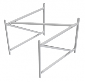 Ферма баскетбольная для щита из оргстекла (вынос 1,2 метра) - fgospostavki.ru - Рязань