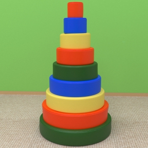 Игровой набор Пирамида Круглая - fgospostavki.ru - Рязань