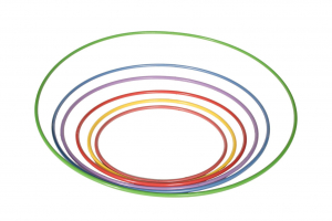 Обруч гимнастический окрашенный (750 миллиметров) - fgospostavki.ru - Рязань