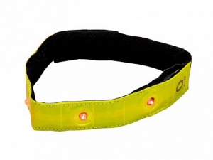 Световозвращающий светодиодный браслет на текстильной застежке - fgospostavki.ru - Рязань