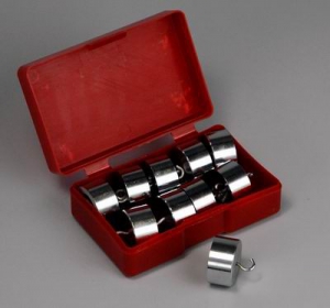 Набор грузов по механике (10 штук по 50 грамм) - fgospostavki.ru - Рязань