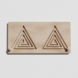 Такт-панель «Треугольный лабиринт №14» - fgospostavki.ru - Рязань