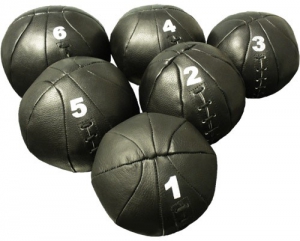 Медицинбол (5 кг) (натуральная кожа) - fgospostavki.ru - Рязань