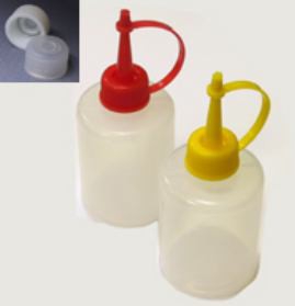 Банка-капельница 40 мл с крышкой-капельницей и транспортировочной крышкой (полиэтилен) - fgospostavki.ru - Рязань