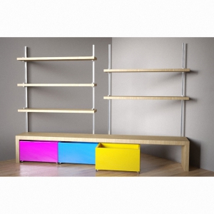 Стеллаж «Яркие дни» - fgospostavki.ru - Рязань