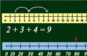 Комплект на магнитах "Числовой луч Трансформер" - fgospostavki.ru - Рязань