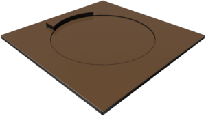 Обруч с сегментом для толкания ядра - fgospostavki.ru - Рязань