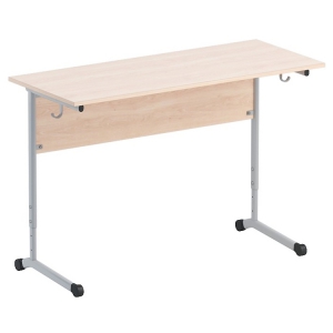 Стол ученический двухместный. Регулируемый по высоте - fgospostavki.ru - Рязань