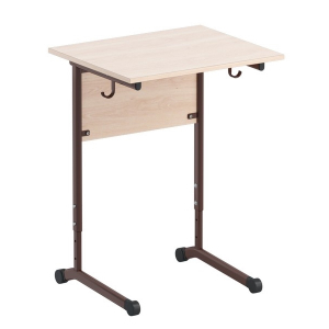 Стол ученический одноместный. Регулируемый по высоте - fgospostavki.ru - Рязань