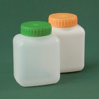 Банка прямоугольная 500 мл белая с крышкой и прокладкой - fgospostavki.ru - Рязань