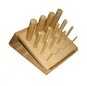 Наклонная панель с колышками для развития силы и подвижности пальцев рук и кисти (32 колышка) - fgospostavki.ru - Рязань