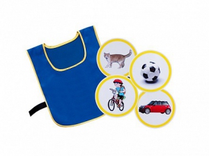 Игровой набор "Жилет-накидка" с комплектом тематических картинок - fgospostavki.ru - Рязань