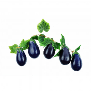 Ветка муляжей "Баклажаны" - fgospostavki.ru - Рязань