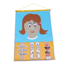 Дидактическая панно "Девочка" - fgospostavki.ru - Рязань