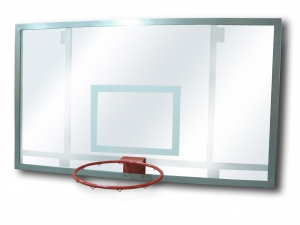 Щит баскетбольный игровой, поликарбонат (1800х1200 миллиметров) - fgospostavki.ru - Рязань