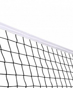 Сетка волейбольная (нить 4 миллиметра, 1*9,5 метра) - fgospostavki.ru - Рязань