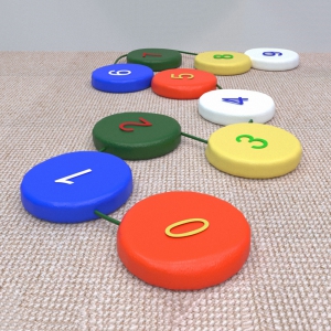 Игровой набор Цифры-шагайка - fgospostavki.ru - Рязань