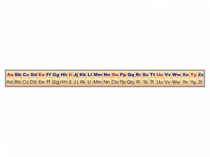 Стенд-лента "Алфавит" (английский язык) - fgospostavki.ru - Рязань