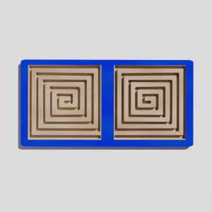 Такт-панель «Синий лабиринт № 4» - fgospostavki.ru - Рязань