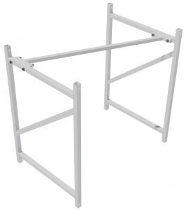 Ферма баскетбольная для щита из оргстекла (1,2х0,9 метра), вынос 0,5 метра - fgospostavki.ru - Рязань