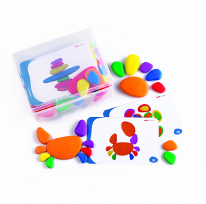 Радужные камешки. Набор с карточками заданий. - fgospostavki.ru - Рязань