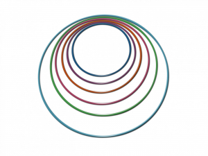 Обруч гимнастический стальной окрашенный (750 миллиметров, 700 грамм) - fgospostavki.ru - Рязань