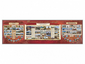 Настенное полотно "Памятники Российской культуры" (10000 х 3000 мм) - fgospostavki.ru - Рязань