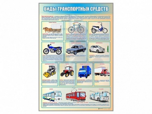 Стенд "Виды транспортных средств" - fgospostavki.ru - Рязань