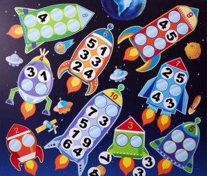 Магнитная доска "Ракеты" - fgospostavki.ru - Рязань