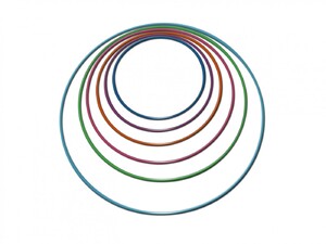 Обруч гимнастический стальной утяжеленный (1000 мм)  - fgospostavki.ru - Рязань