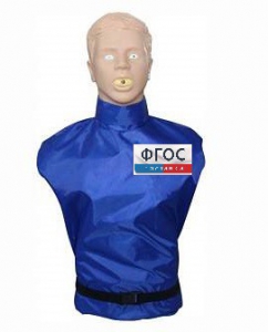 "Александр-02" тренажер-манекен взрослого пострадавшего для отработки приемов сердечно-легочной реанимации (голова, торс) - fgospostavki.ru - Рязань