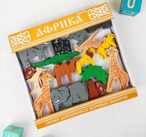 Конструктор "Африка", 35 элементов - fgospostavki.ru - Рязань