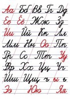 Таблица "Алфавит прописи" - fgospostavki.ru - Рязань