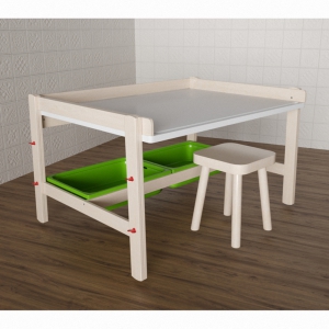 Стол растущий на регулируемых ножках «Снежок №1» - fgospostavki.ru - Рязань