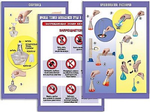 Комплект таблиц справочно-инструктивных по химии (матовая ламинация) - fgospostavki.ru - Рязань
