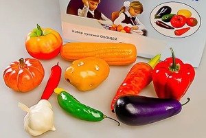 Набор муляжей овощей - fgospostavki.ru - Рязань