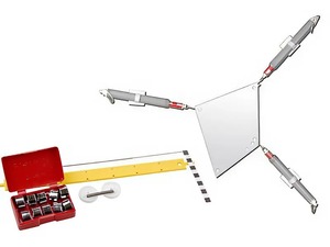 Набор для демонстраций по физике "Статика" (с магнитными держателями) - fgospostavki.ru - Рязань