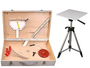 Комплект приборов и инструментов топографических (демонстрационные) - fgospostavki.ru - Рязань